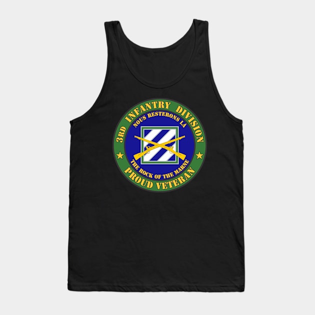 3rd Infantry Division Veteran Tank Top by MBK